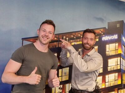 Jordy eindresultaat haartransplantatie