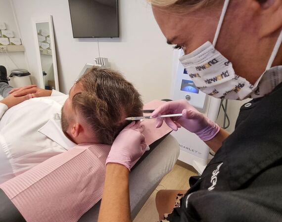 Mesotherapie tegen haaruitval