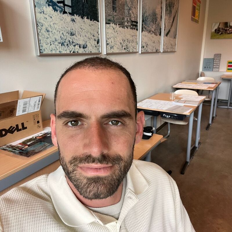 Max Vespucci van First Dates, ik werd rap kaal