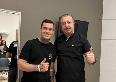 Davey Schniermanni voor haartransplantatie bij Esteworld